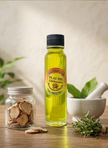 น้ำมันไพลสูตรเหลือง (turmeric herbal oil) น้ำมันไพลสูตรเหลือง (turmeric herbal oil)