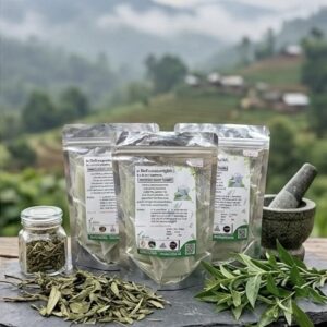 ชาหินฟ้าแลบแพ็ค 3 (blue herbal tea)