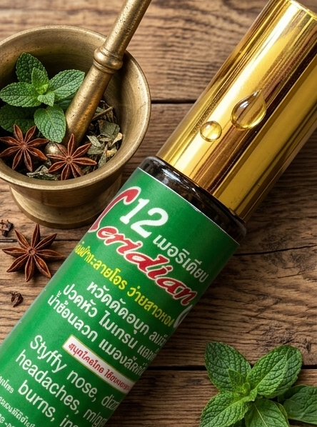 ยาดมฟ้าทลายโจร (Andrographis Herbal ) ยาดมฟ้าทลายโจร2