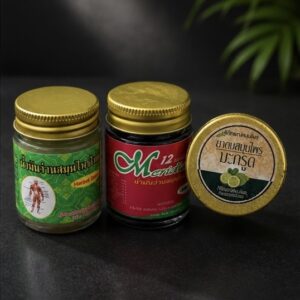 ยาหม่อง 3 ชิ้น (oil & inhaler set)